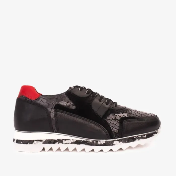 Vinci Leather Sneakers The Cakarta Black Leather Sneaker 8211 Men