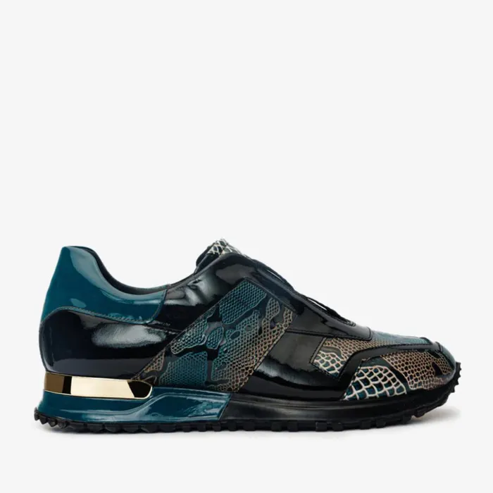 Vinci Leather Sneakers The Milano Snk Green Leather Sneaker 8211 Men