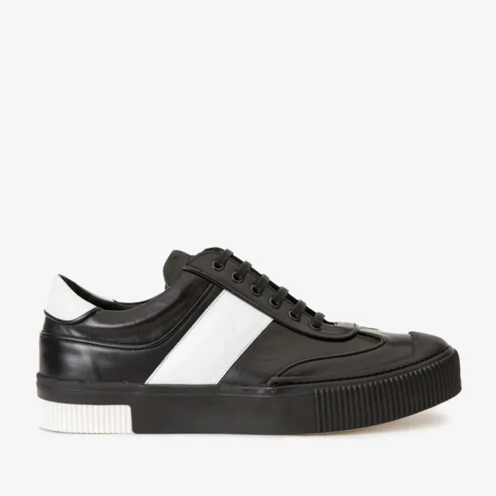 Vinci Leather Sneakers The Rom Black Leather Sneaker 8211 Men