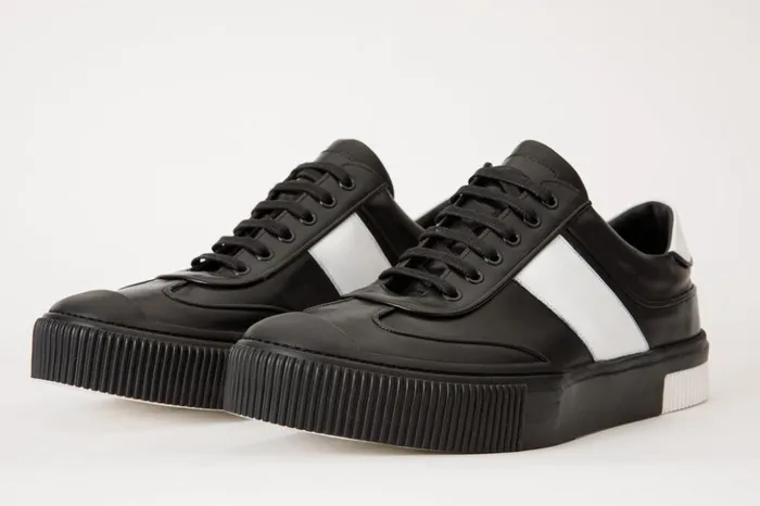 Vinci Leather Sneakers The Rom Black Leather Sneaker 8211 Men