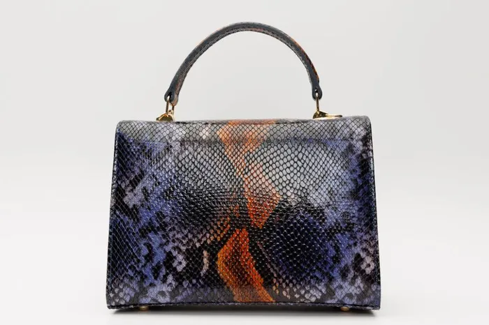 Vinci Leather Women Bags The Venezia Navy Blue Leather Hanbag 8211 Women