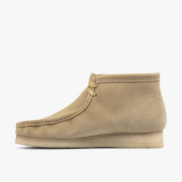 Wallabee Boot Maple Suede Men Clarks Wallabees