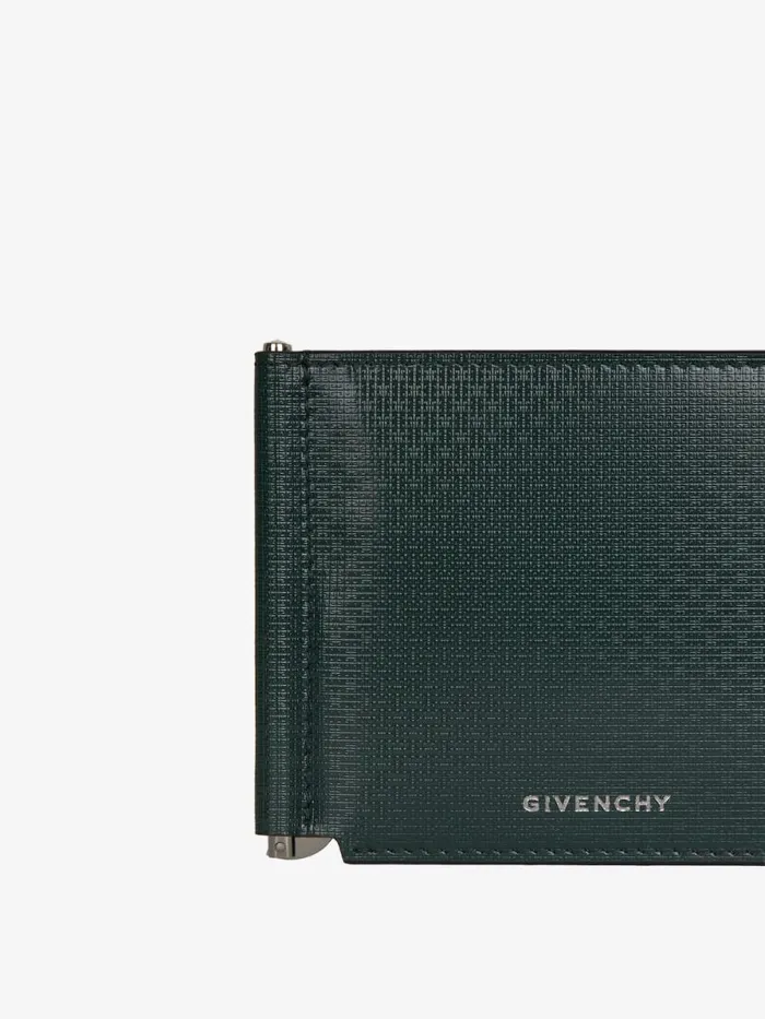 Wallet In Classic 4g Leather Dark Green Men Givenchy Wallets and Card Holders
