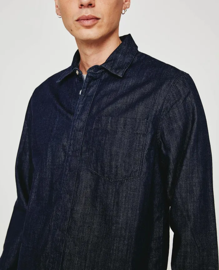 Wayne Shirt Monochrome Men AG Jeans Shirts Wayne Shirt Monochrome Men AG Jeans Shirts