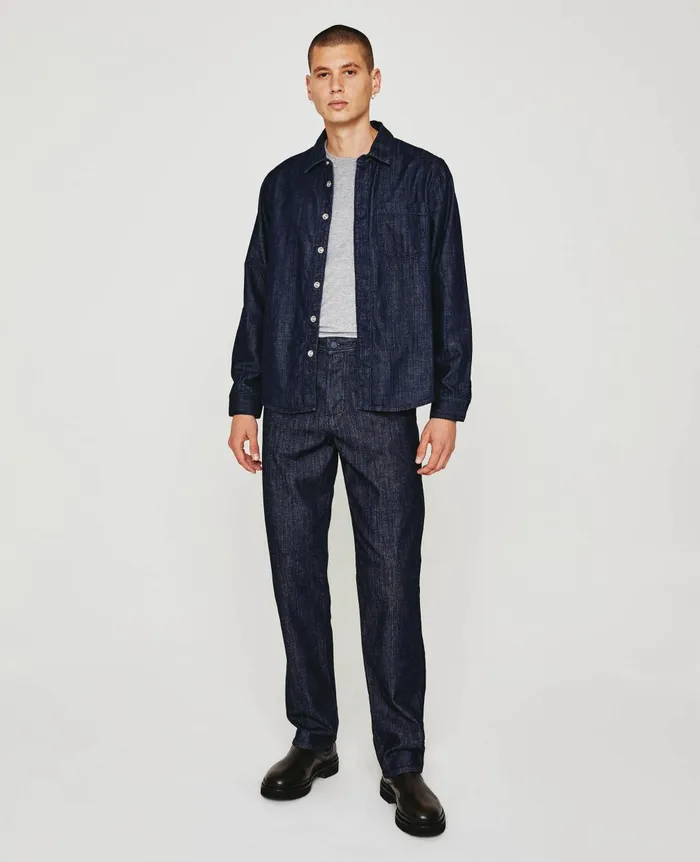 Wayne Shirt Monochrome Men AG Jeans Shirts Wayne Shirt Monochrome Men AG Jeans Shirts