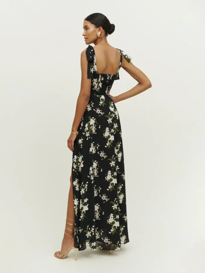 Weddings The Reformation Westerly Dress Orchids