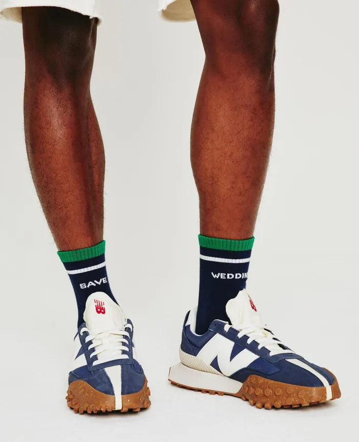 Weddington Socks Save Weddington Court Navy WomenMen AG Jeans Socks