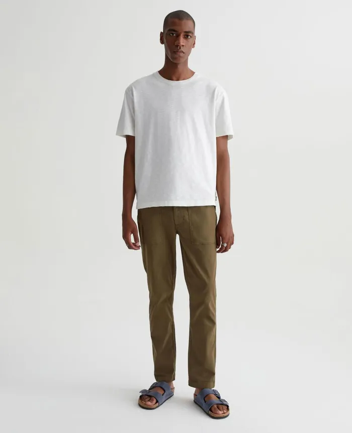 Wesley Crew 5 Years True White Men AG Jeans Tees Wesley Crew 5 Years True White Men AG Jeans Tees