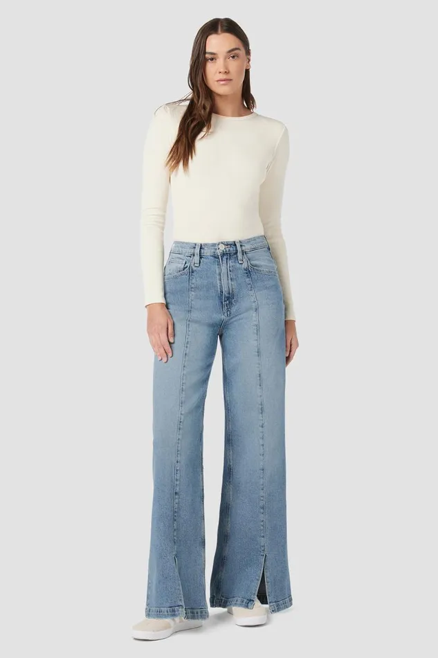 Wide Leg Women Hudson Jeans James HighRise Wide Leg Jean Caribbean Breeze Wide Leg Women Hudson Jeans James HighRise Wide Leg Jean Caribbean Breeze