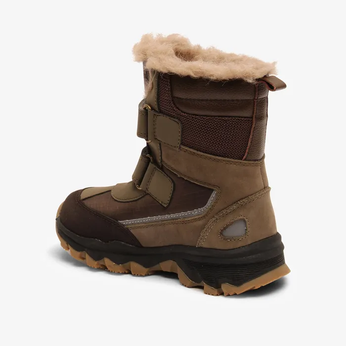 Winter boots KIDS bisgaardshoes eddie tex army Green