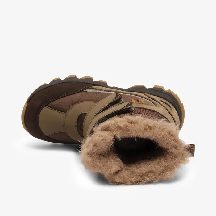 Winter boots KIDS bisgaardshoes eddie tex army Green