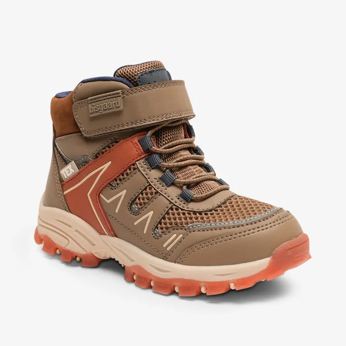 Winter boots KIDS bisgaardshoes madison tex taupe Brown