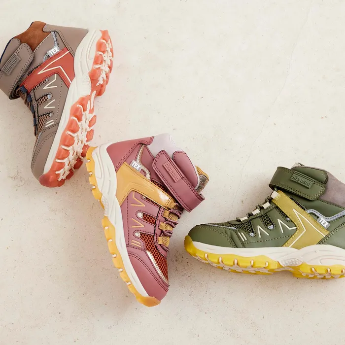Winter boots KIDS bisgaardshoes madison tex taupe Brown