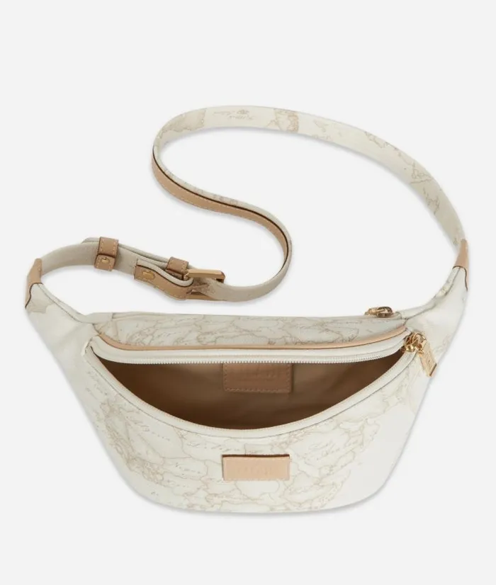 Woman Backpacks Bucket and Belt Bags Alviero Martini Geo White Pouch