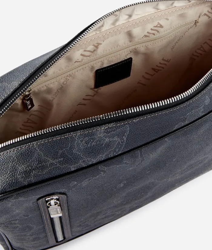 Woman Briefcase Alviero Martini Geo Black Messenger Bag