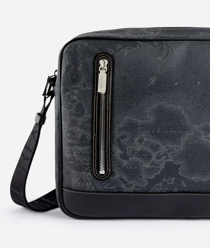 Woman Briefcase Alviero Martini Geo Black Messenger Bag