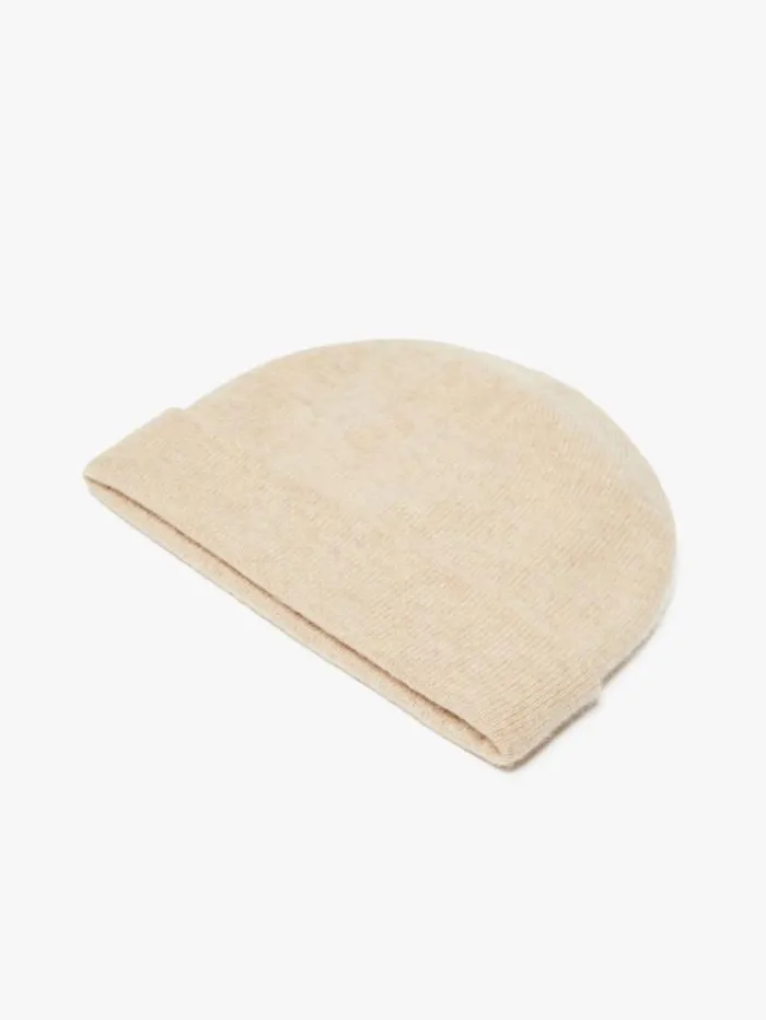 Woman Cashmere Cap Beige Pink Maxmara Hats