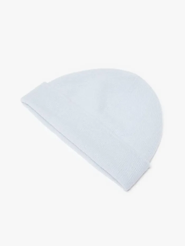 Woman Cashmere Cap Sky Blue Maxmara Hats
