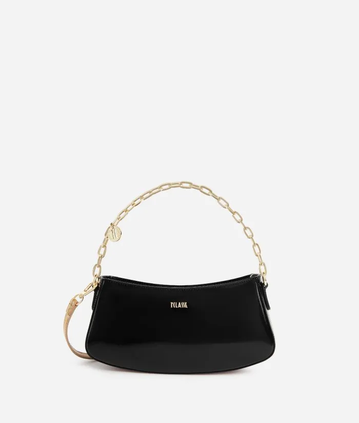 Woman Crossbody Bags Alviero Martini Space Bag Crossbody Bag With Chain Black