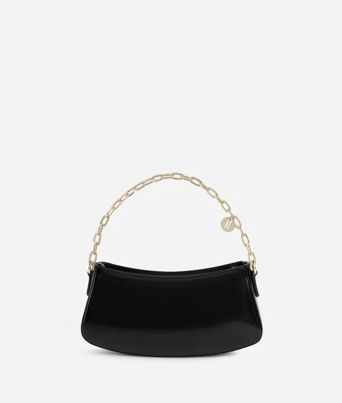 Woman Crossbody Bags Alviero Martini Space Bag Crossbody Bag With Chain Black