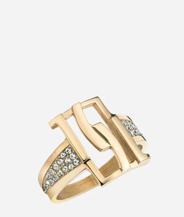 Woman Jewelry Alviero Martini Lombard Street GoldFinish Ring