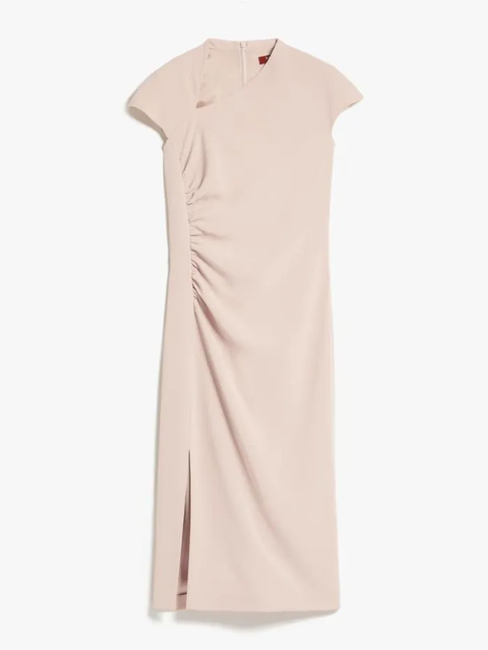 Woman Long Cady Dress Make Up Nude Maxmara Dresses Woman Long Cady Dress Make Up Nude Maxmara Dresses