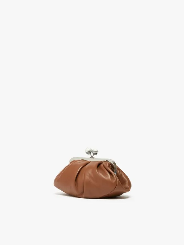 Woman Small Pasticcino Bag In Nappa Leather Tobacco Maxmara Weekend Bag