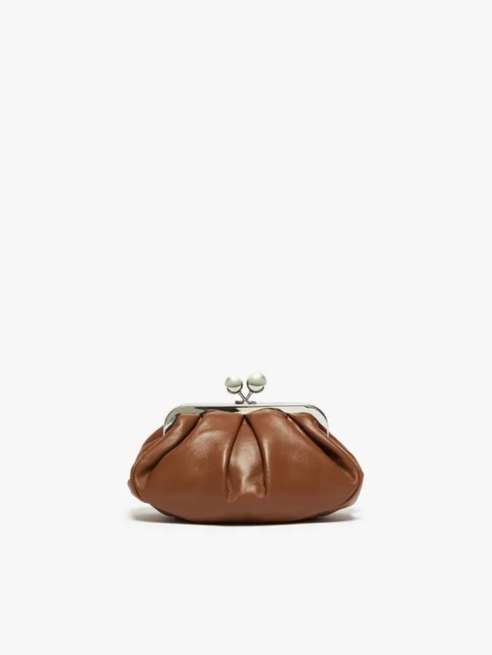Woman Small Pasticcino Bag In Nappa Leather Tobacco Maxmara Weekend Bag Woman Small Pasticcino Bag In Nappa Leather Tobacco Maxmara Weekend Bag