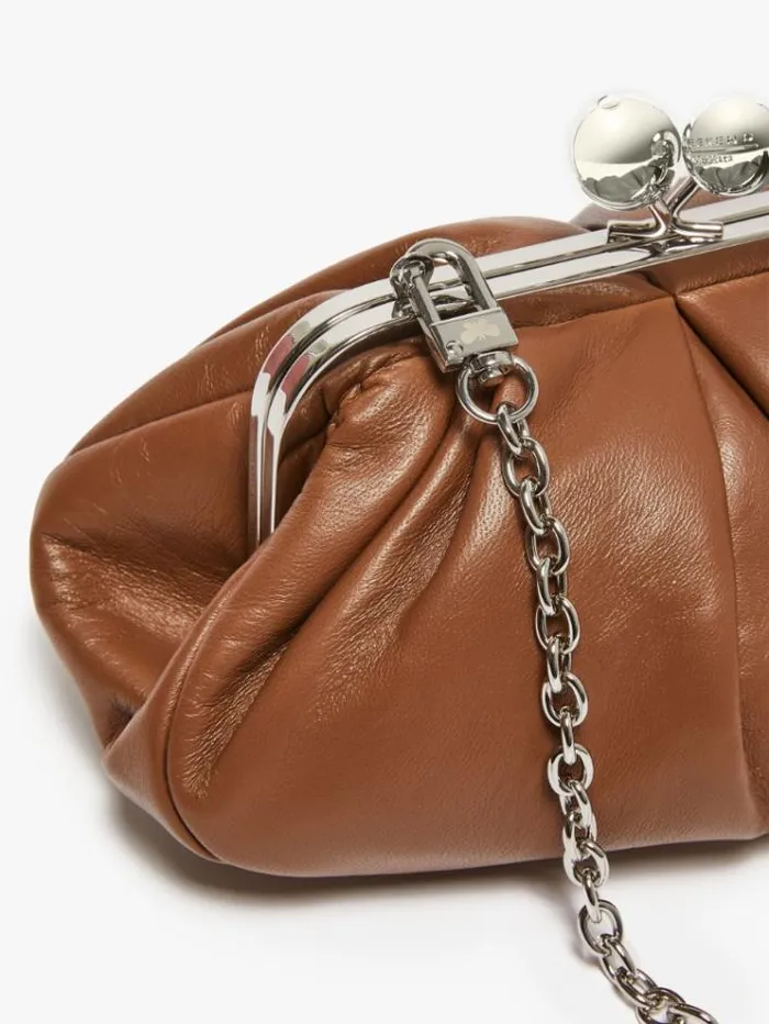 Woman Small Pasticcino Bag In Nappa Leather Tobacco Maxmara Weekend Bag Woman Small Pasticcino Bag In Nappa Leather Tobacco Maxmara Weekend Bag