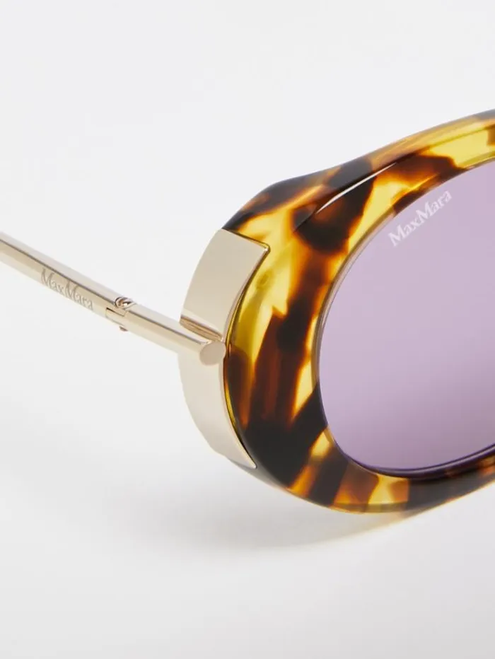Woman Sunglasses Tawny Sand Maxmara Eyewear Woman Sunglasses Tawny Sand Maxmara Eyewear