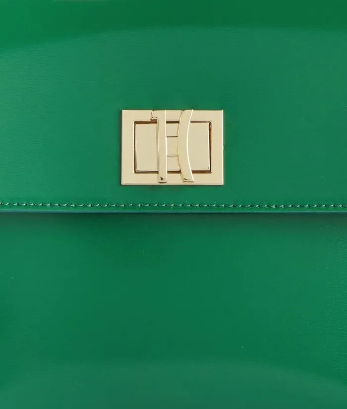 Woman Top Handle Bags Alviero Martini Brilliant Bag Mini Tote Bag With Crossbody Strap Jade Green