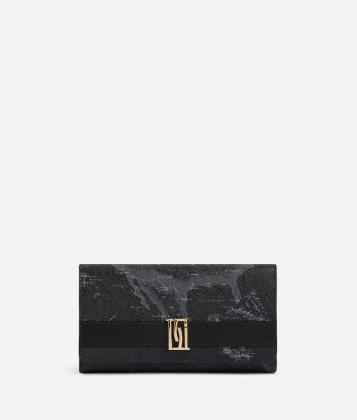 Woman Wallets Alviero Martini 1c Mirror Night Wallet Black