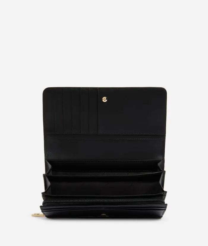Woman Wallets Alviero Martini 1c Mirror Night Wallet Black