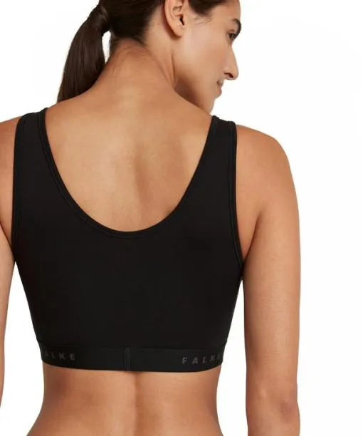 Women 2Pack Women Bra Daily Comfort Black FALKE Bras and Tops