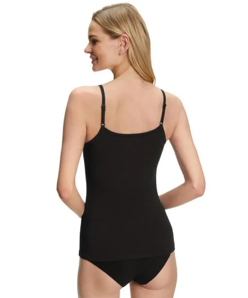 Women 2Pack Women Top Daily Comfort Black FALKE Bras and Tops