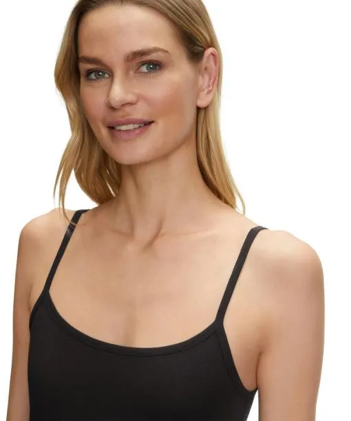 Women 2Pack Women Top Daily Comfort Black FALKE Bras and Tops