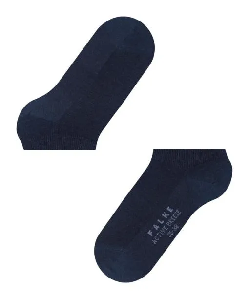Women Active Breeze Women Sneaker Socks Navy Mel FALKE Ankle Socks