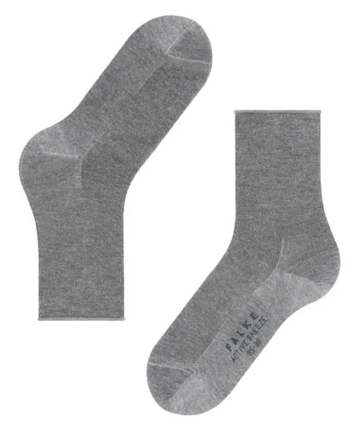 Women Active Breeze Women Socks Light Greymel FALKE Socks