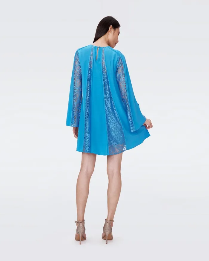 Women Anais Dress Blue DVF Dresses