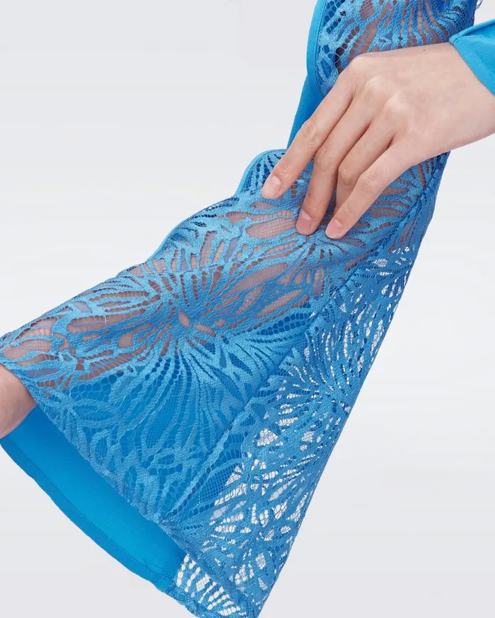 Women Anais Dress Blue DVF Dresses
