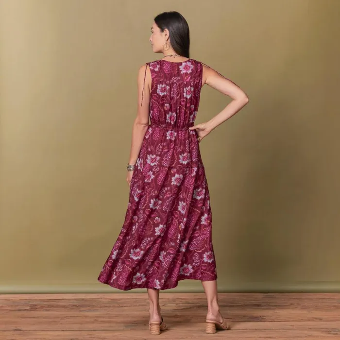Women Annabeth Beauty Dress Merlot Sundance Catalog Dresses and Jumpsuits
