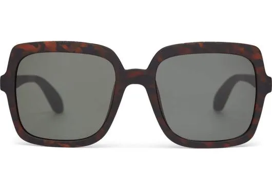 Women Athena Matte Blonde Tortdeep Olive Gradient TOMS Sunglasses