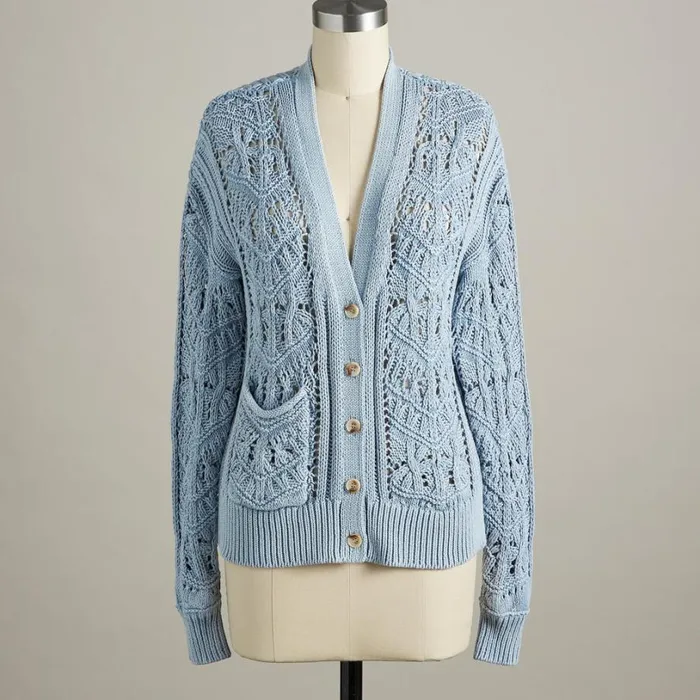 Women Aveline Cardigan Ivory Sundance Catalog Sweaters