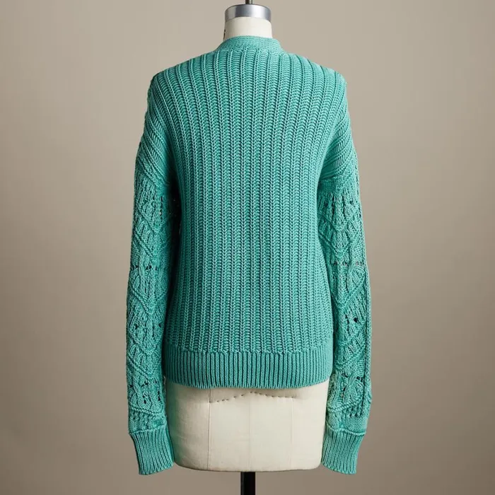 Women Aveline Cardigan Ivory Sundance Catalog Sweaters