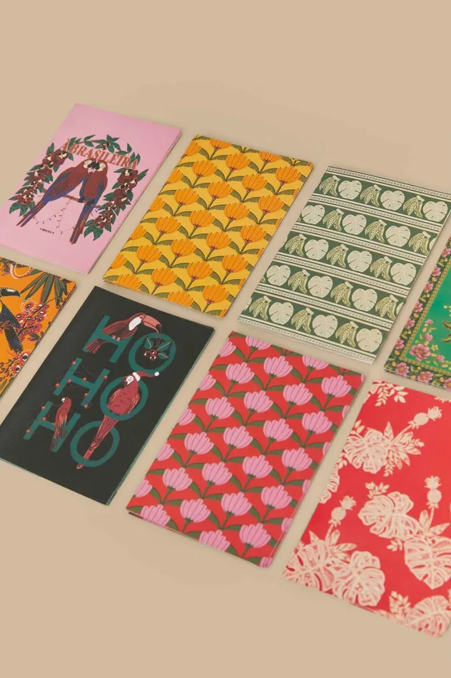 Women Banana Deco Bright Card Set Multi FARM Rio Gifts Women Banana Deco Bright Card Set Multi FARM Rio Gifts