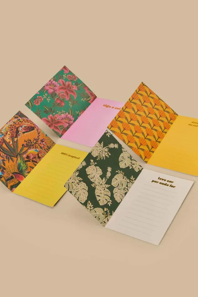 Women Banana Deco Bright Card Set Multi FARM Rio Gifts Women Banana Deco Bright Card Set Multi FARM Rio Gifts