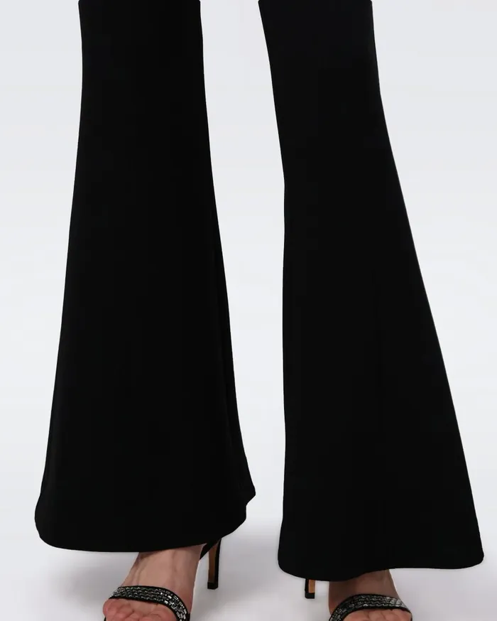 Women Barcelona Pants Black DVF Pants and Shorts