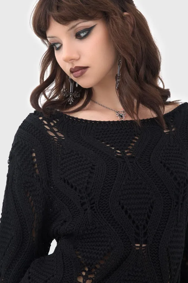 Women Basics Killstar Nebula Riot Sweater