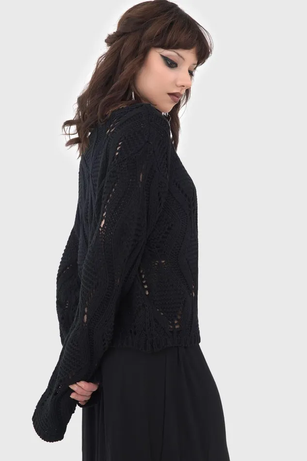 Women Basics Killstar Nebula Riot Sweater