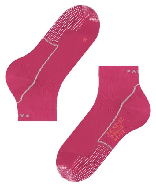Women BC Impulse Short Unisex Biking Short Sock Rose FALKE Cycling Socks